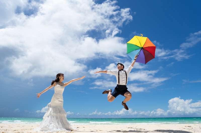 カラフルアイテムと共に