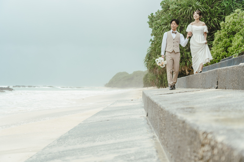 いよいよ降り立ったビーチで