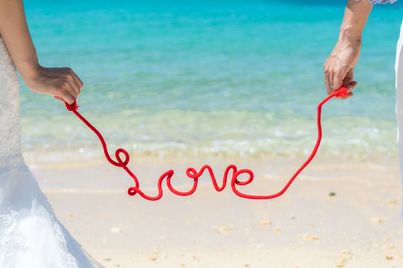 赤い糸に結ばれて