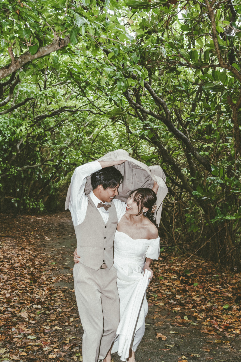 雨が降ったりした時の場所も素敵な空間