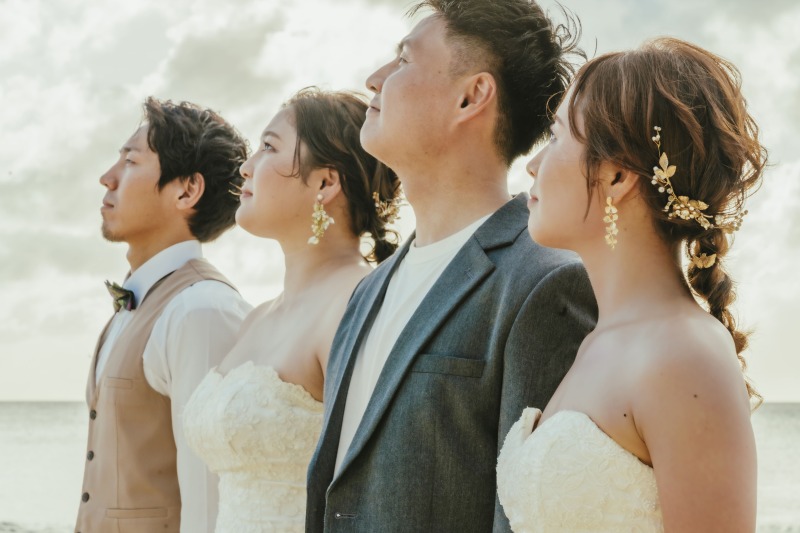 時にはみんなでゆったりと遠くの空を見上げて