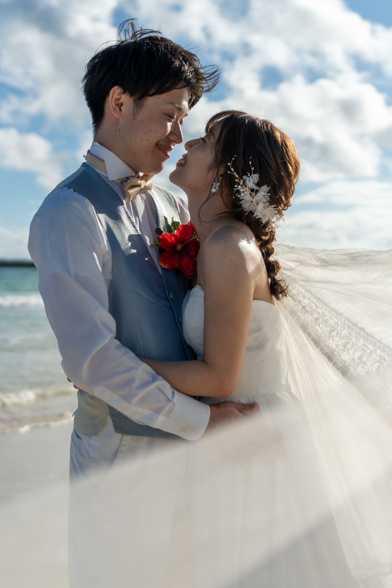 ベールがあることの美しさが増す