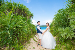 緑を抜けた先に…♪