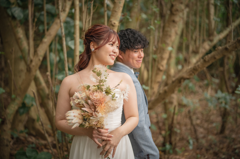 おふたり共に衣装をお色直しして再び始まります