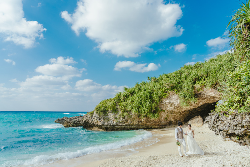 【宮古島1DAYフォトツアー300カット】ここは二人だけの世界