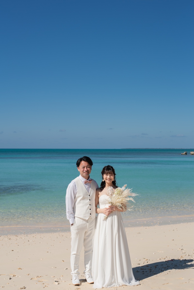 ビーチで本格的に撮影開始！