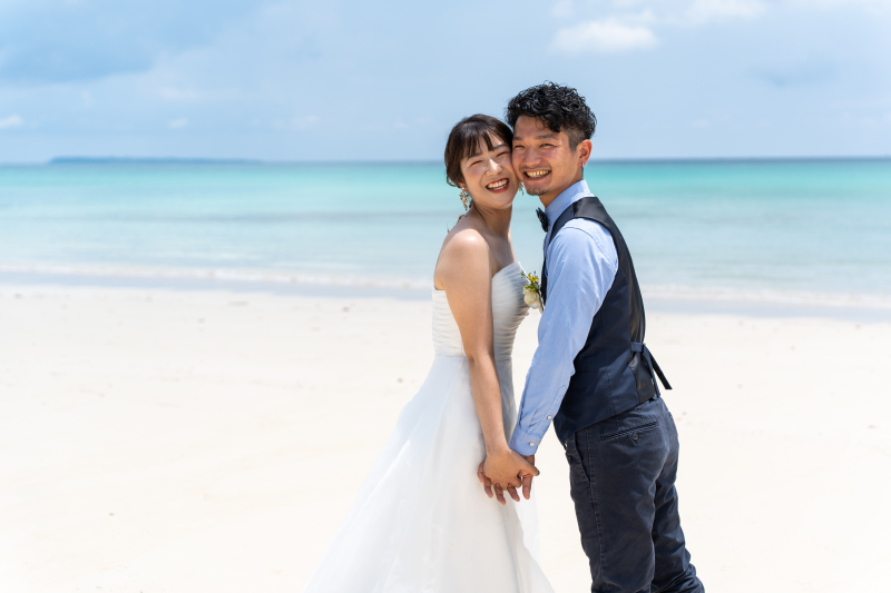 顔をピッタリくっつけて