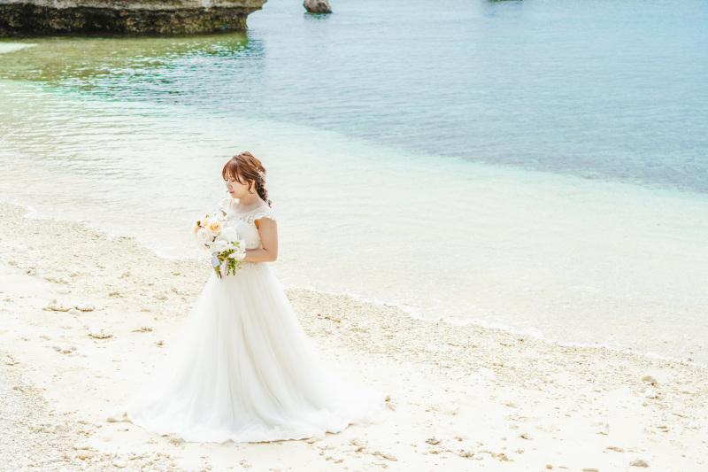 ご新婦様のステキなドレスコーディネート