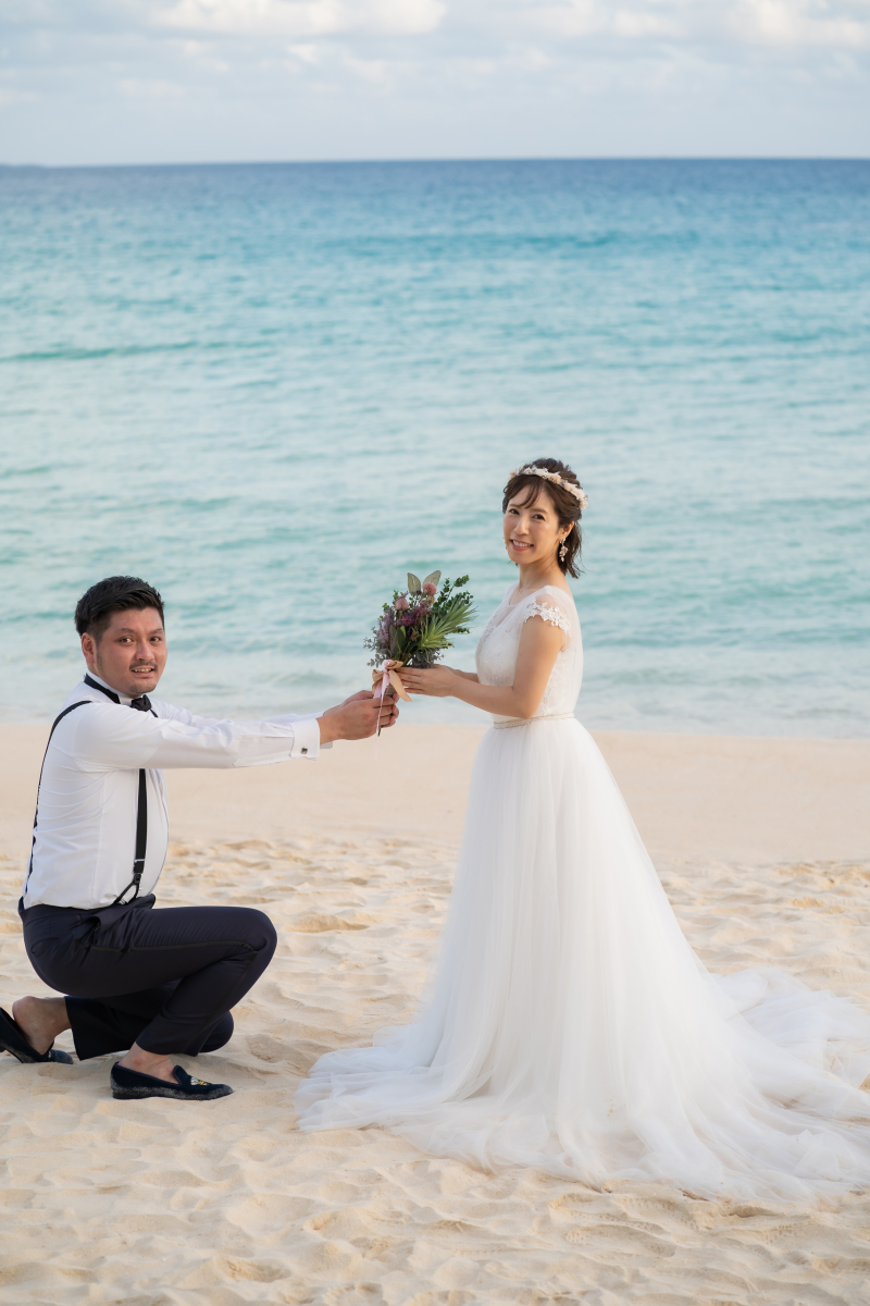 幻想的なビーチで