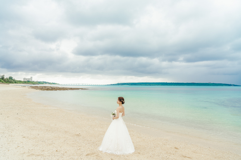 とても美しいご新婦様のコーディネート