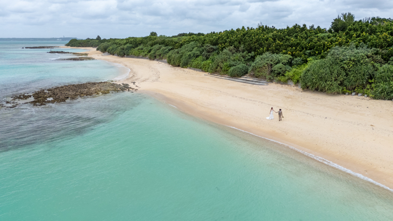 上空から美しい景色を眺められるドローン撮影