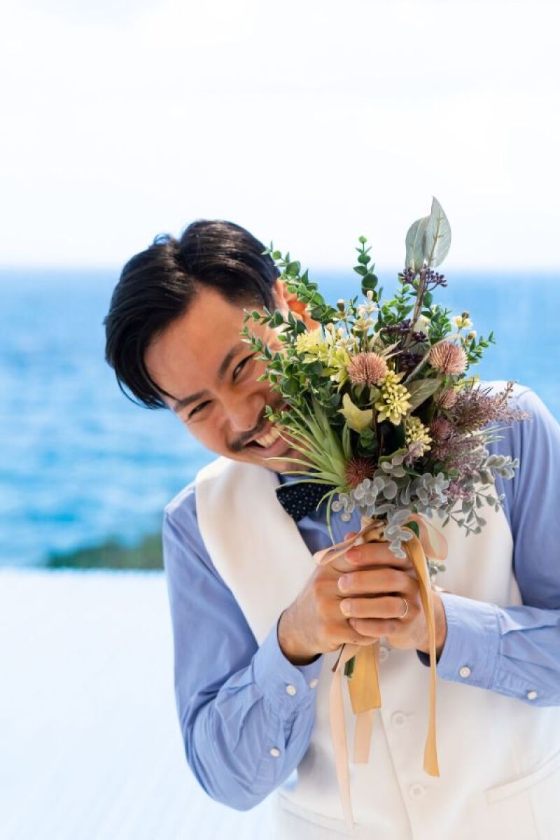 笑顔で顔を（^^）