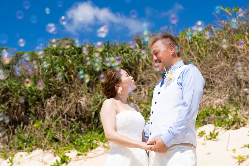 まだまだ海の中へウォーターインできる季節