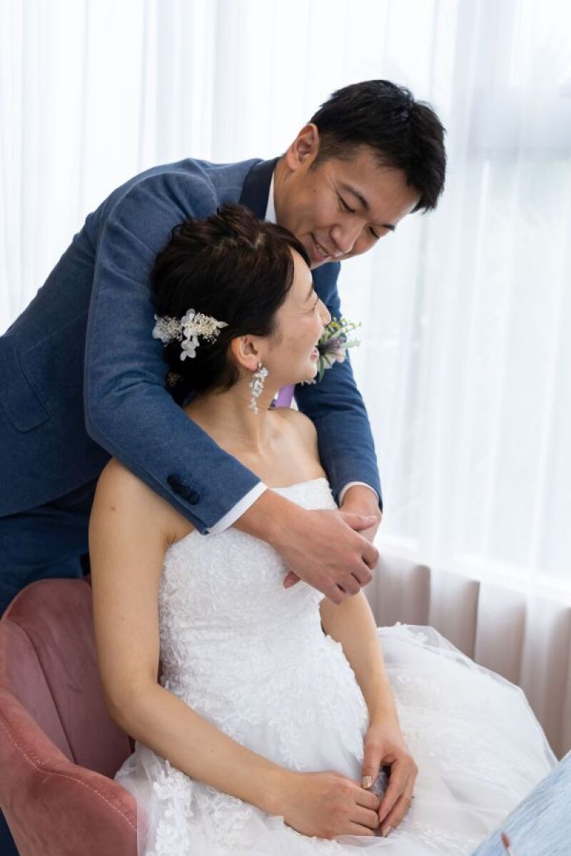 お腹の赤ちゃんと