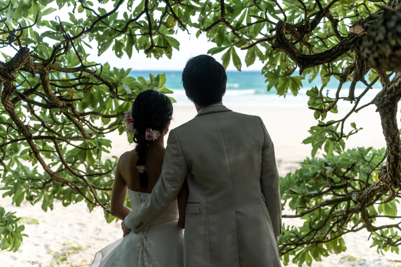 後ろ姿も絵になる