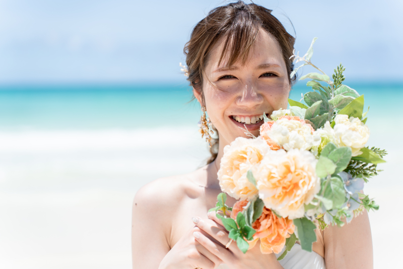 とても愛らしい笑顔