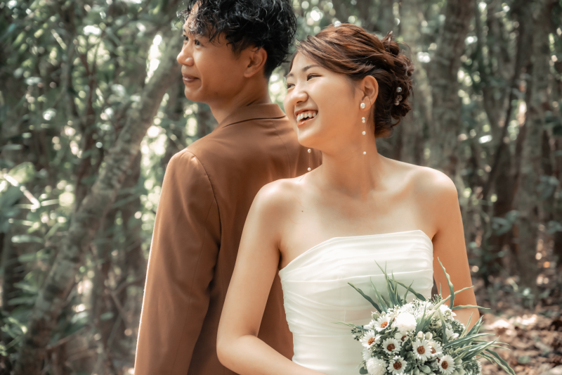 木々に囲まれた落ち着いた空間だからこその