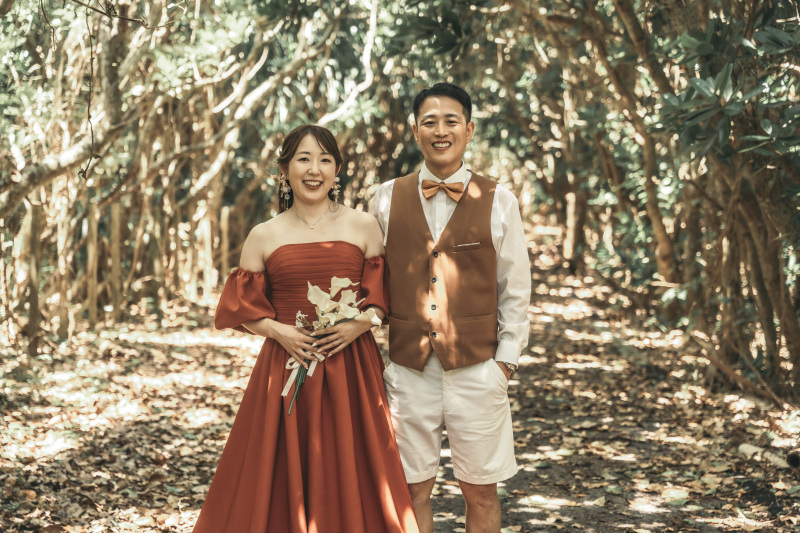 【ドレス2着付き|ビーチ&グリーン撮影150カット】カラードレスも着たいあなたへ