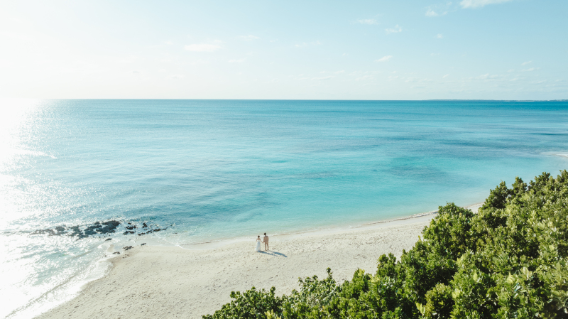 いよいよ辿り着いた宮古島のビーチの美しさ