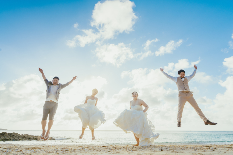 見事な大ジャンプも２カップルだからこそ大迫力！