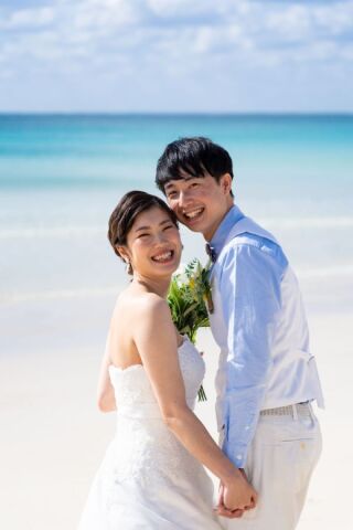 笑顔あふれるプロポーズ