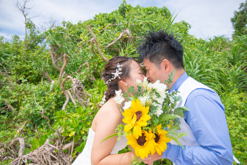 艶々のグリーンと一緒に♬