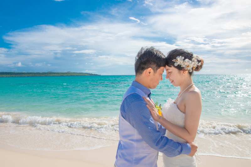 青と白の世界で♪