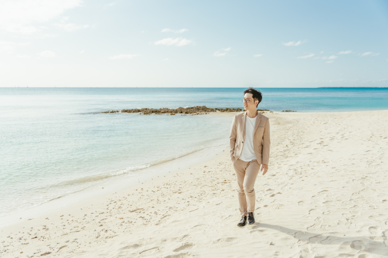 ご新郎様のタキシード姿もとてもカッコいい