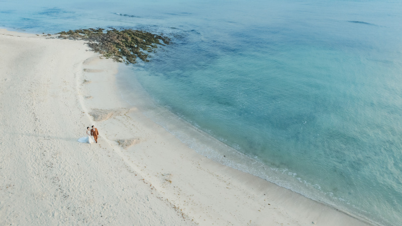 ドローンフォトは より広い世界で海を見せてくれる