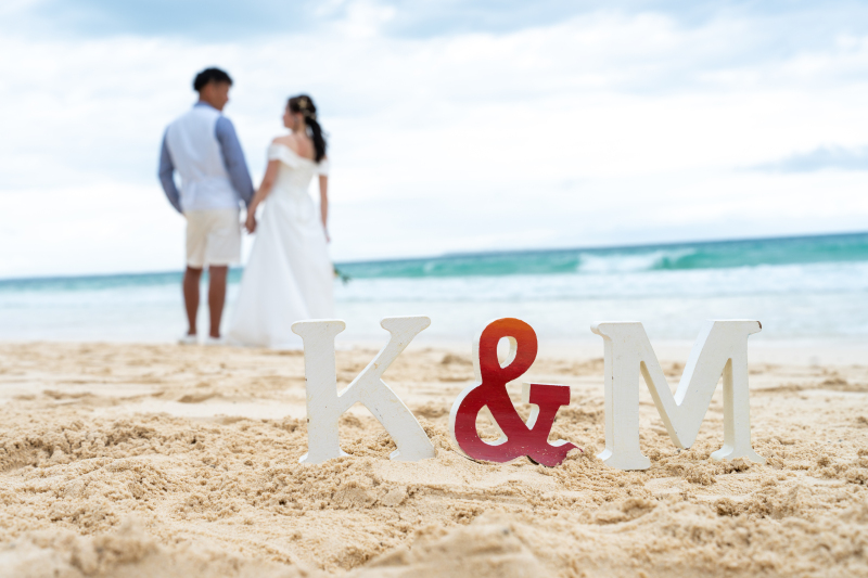 大切な名前をイニシャルに残して