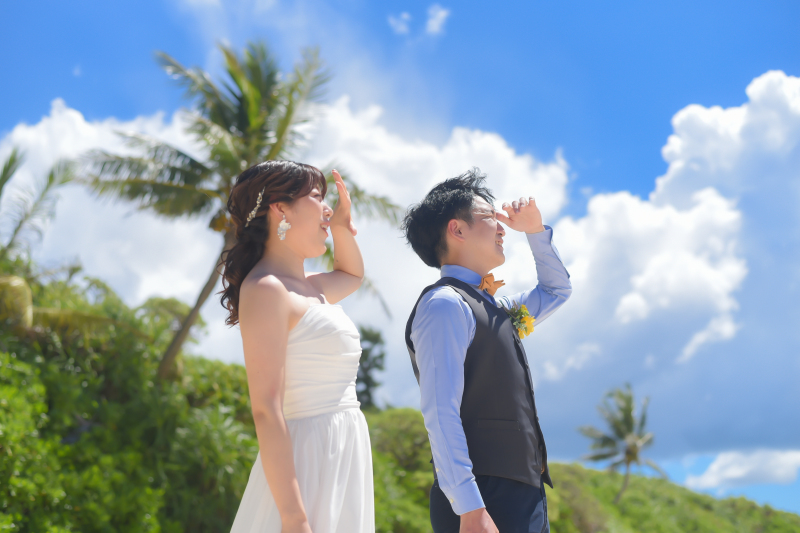 一緒のポーズも