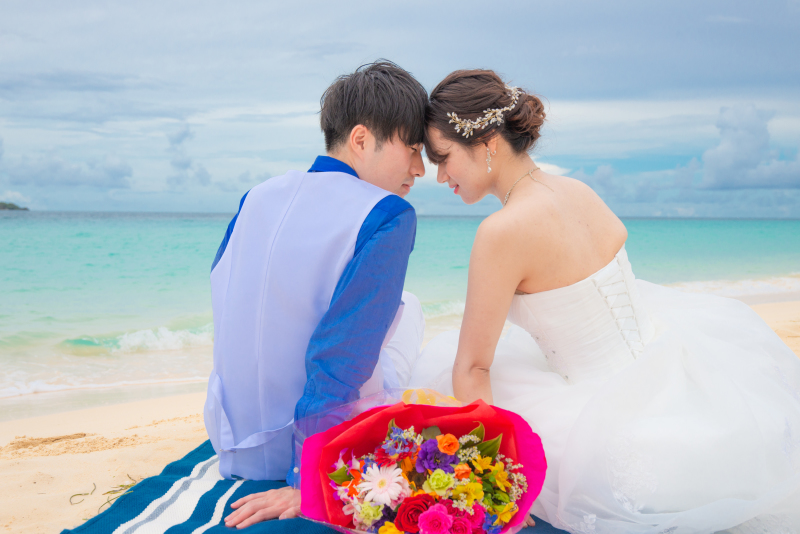 お約束のおデコこつん♡