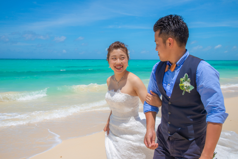 ビーチをお散歩♪