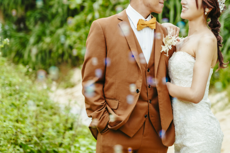 たくさんのシャボン玉たちに包まれながら