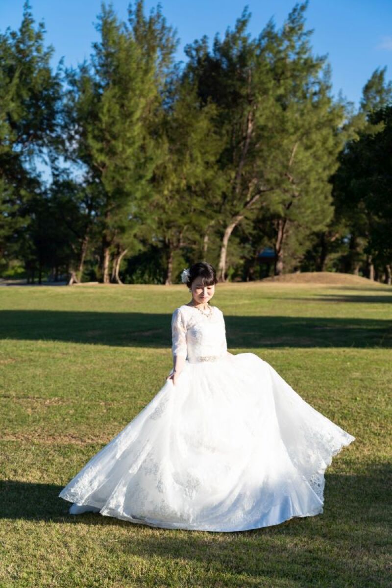 ロングスリーブで