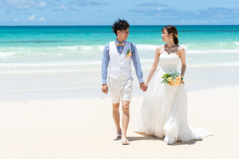 そして宮古ブルーが広がるビーチへ