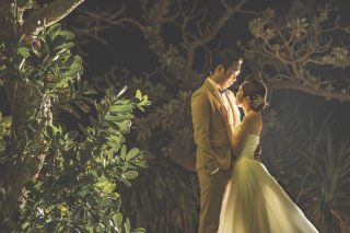 ナイトまで楽しむフォトウェディング