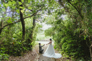 【ビーチ・チャペル・グリーン・お色直しも♪】たくさんの思い出をふたりで…