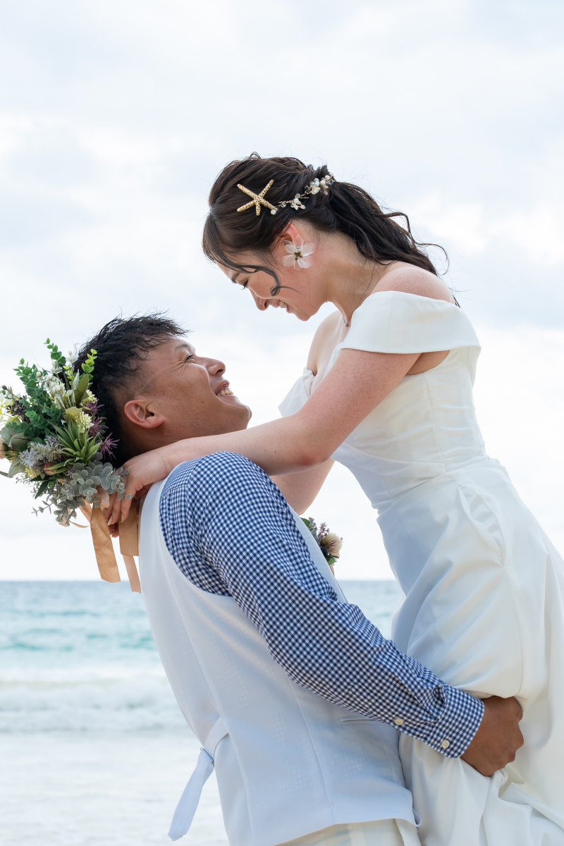 嬉しい抱っこショット