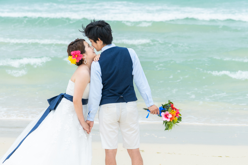 宮古島ビーチで撮影！フォトウェディング