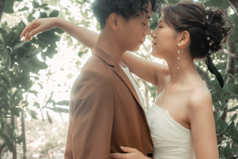 そっとお互いのお顔を近づけていただきながら