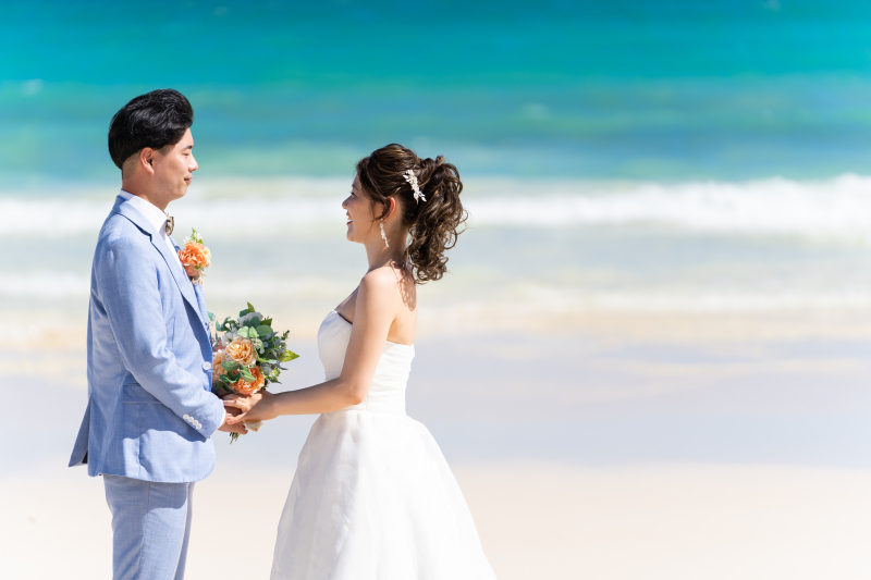 お互いに向き合って