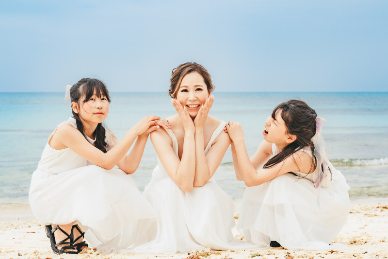 女性だけでのショットも可愛くパチリ