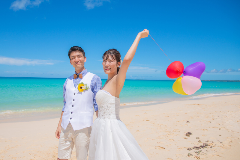 ハートの風船でポップに♡