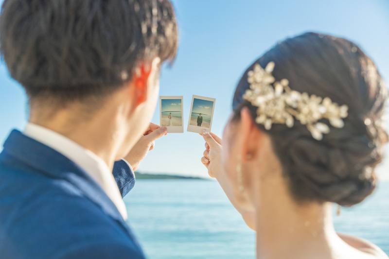 青空に見出をかざして