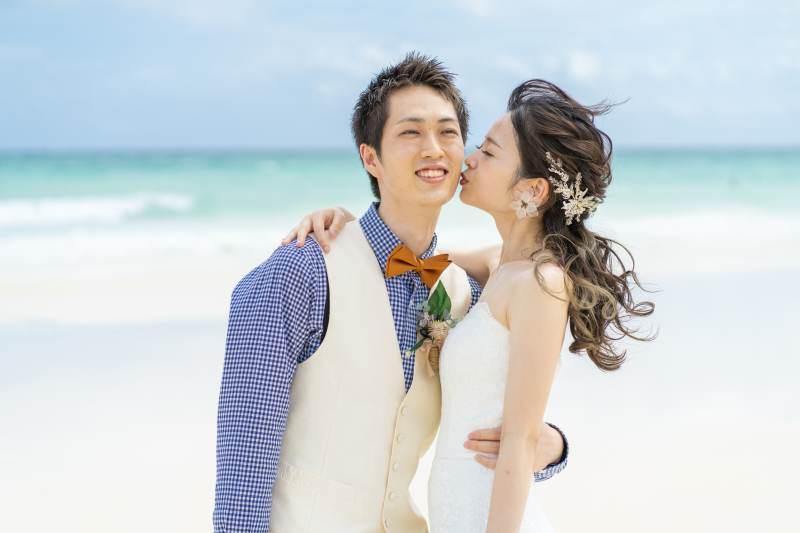 お礼のキスをお届け