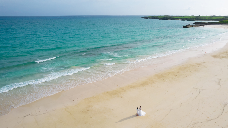記念のドローンフォト