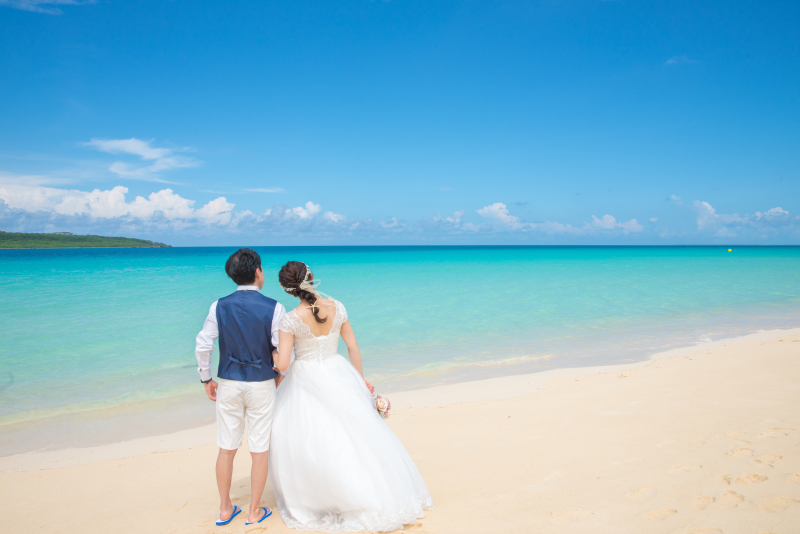 水平線を眺めて