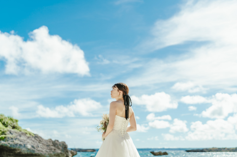 ご新婦様のステキなドレスコーディネート