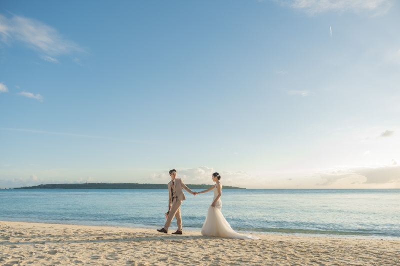 広がる大空のグラデーション